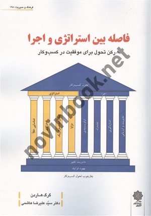 فاصله بین استراتژی و اجرا نوشته گرگ هاردن علیرضا هاشمی انتشارات دفتر پژوهش های فرهنگی 